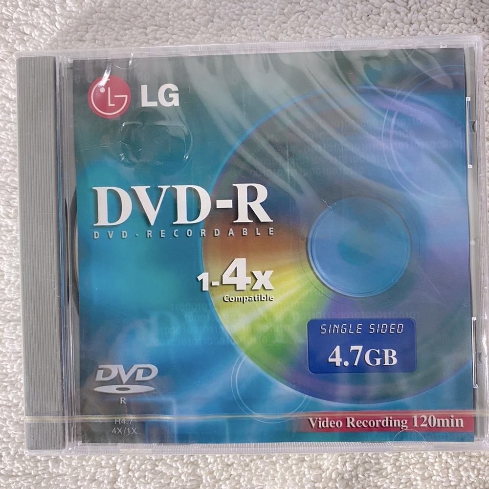 LG DVD-R Recordable Blank DVDs X9 NEW - Picture 7 of 7